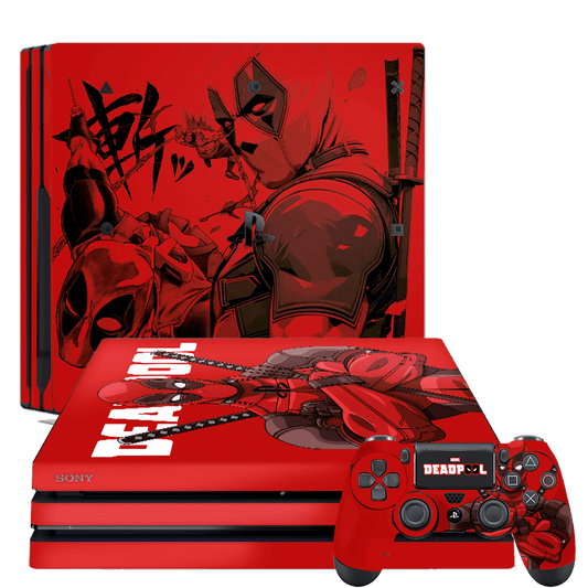 Deadpool Skin Playstation 4 Pro