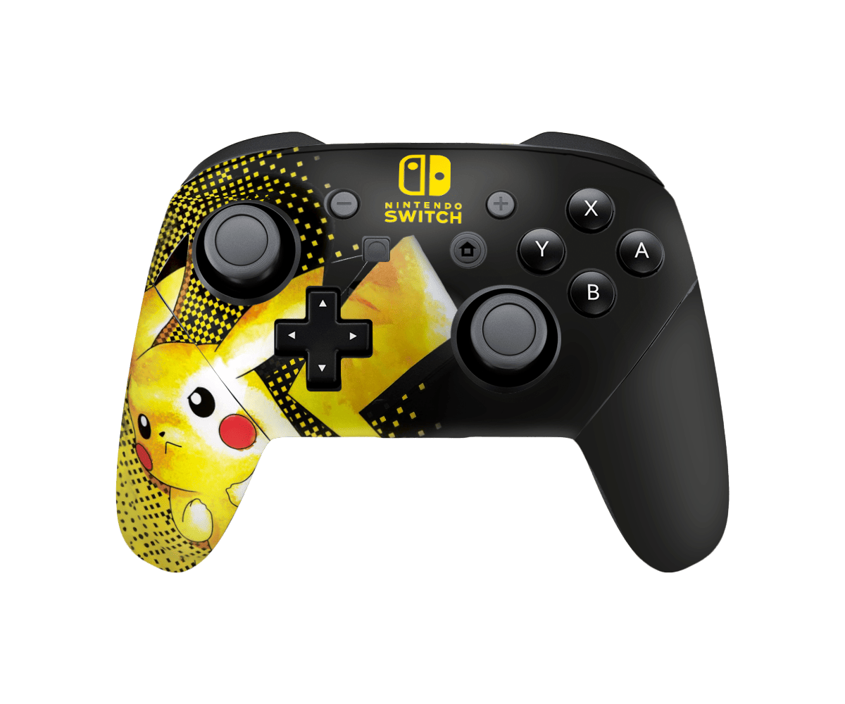 Pokemon Pikachu Skin Nintendo Switch Pro Controller