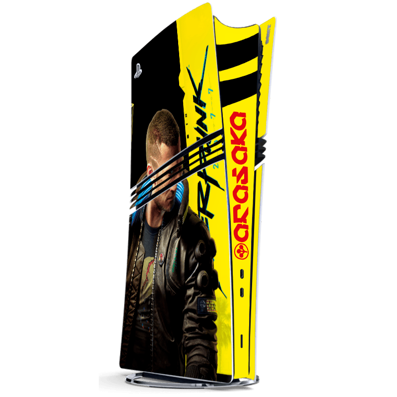 Cyberpunk 2077 Skin Playstation 5 Pro Xonebrand