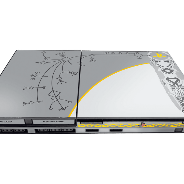 God of War Skin Playstation 2 Slim
