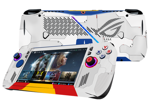 Gundam Asus Rog Ally X Handheld Gaming Computer Skin