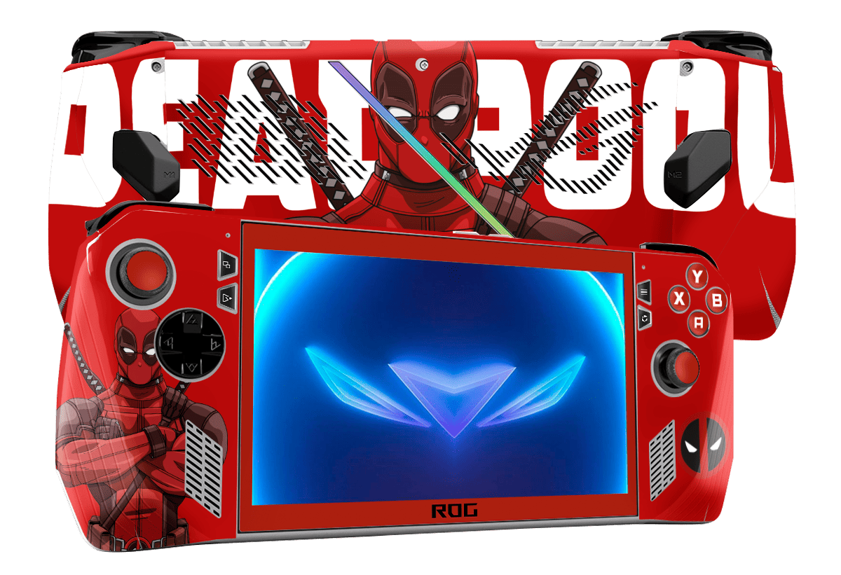 Deadpool Skin Asus Rog Ally Xonebrand