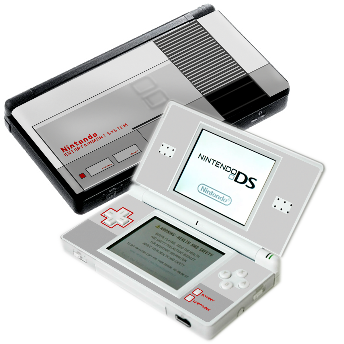 NES Skin Nintendo DS Lite Xonebrand