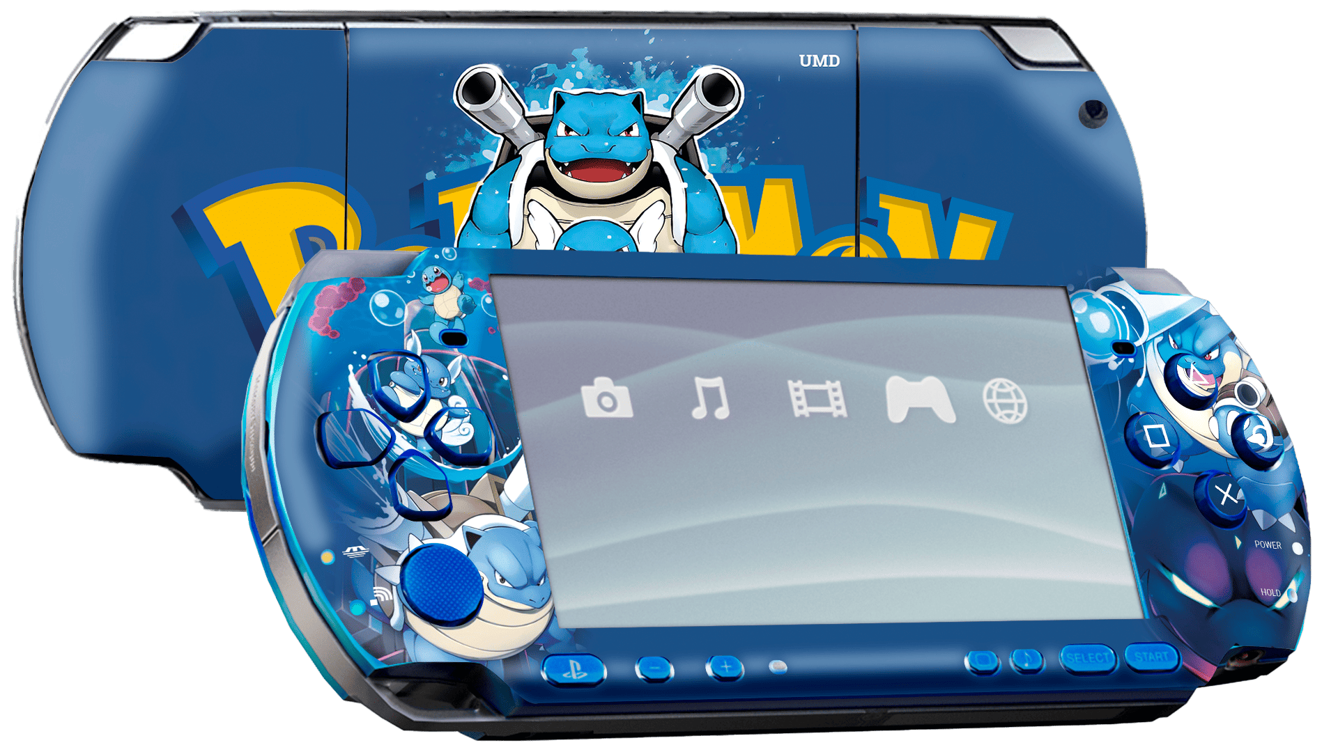 Pokemon Squirtle Skin Playstation Portable (PSP) Xonebrand