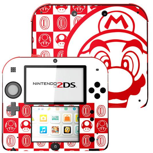 Super Mario Bros Nintendo 2DS Skin