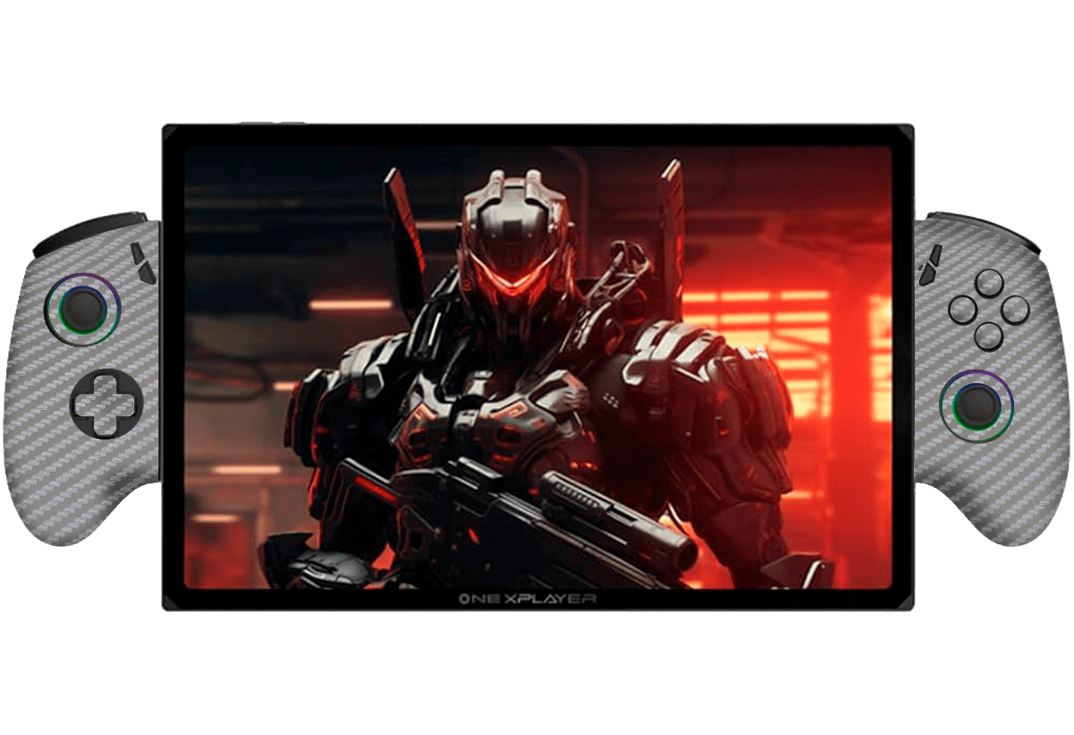 Fibra Carbono Gris OneXPlayer X1 Skin Xonebrand
