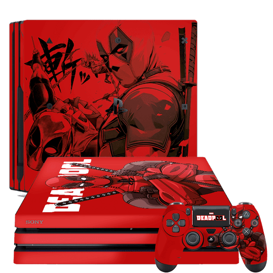 Deadpool PS4 Pro Bundle Skin