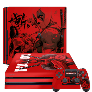 Deadpool PS4 Pro Bundle Skin