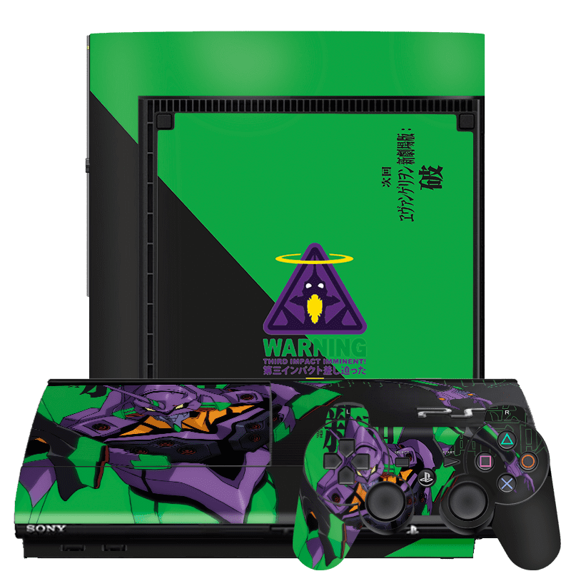 Evangelion eva 01 Skin Playstation 3 Super Slim