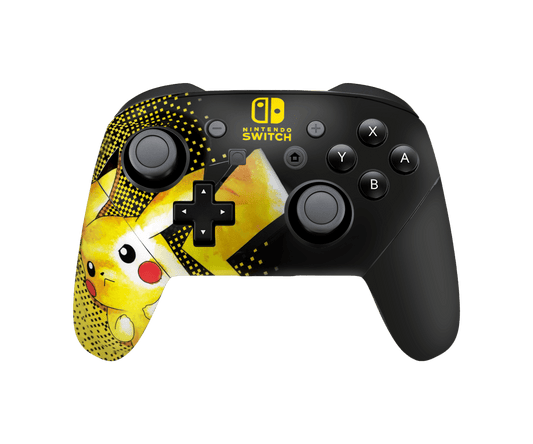 Pokemon Pikachu Nintendo Switch Pro Control Skin