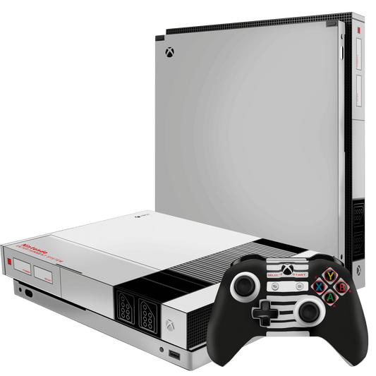 NES Xbox One X Bundle Skin