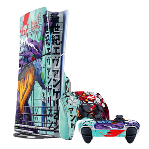 Evangelion PS5 Slim Bundle Skin