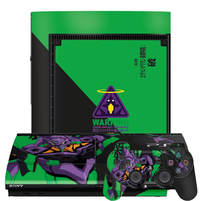 Evangelion Eva-01 PS3 Super Slim Skin