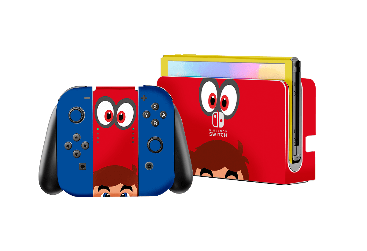 Super Mario Odyssey Nintendo Switch Oled (2021) Skin