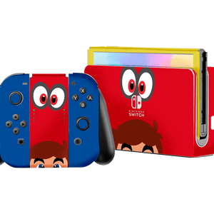 Super Mario Odyssey Nintendo Switch Oled (2021) Skin