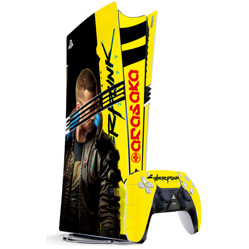 Cyberpunk 2077 Skin Playstation 5 Pro Xonebrand