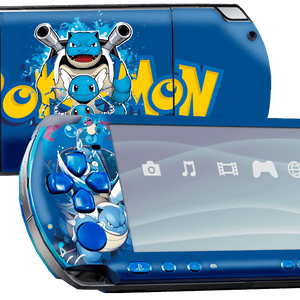 Pokemon Squirtle PSP portátil para juegos Bundle Skin