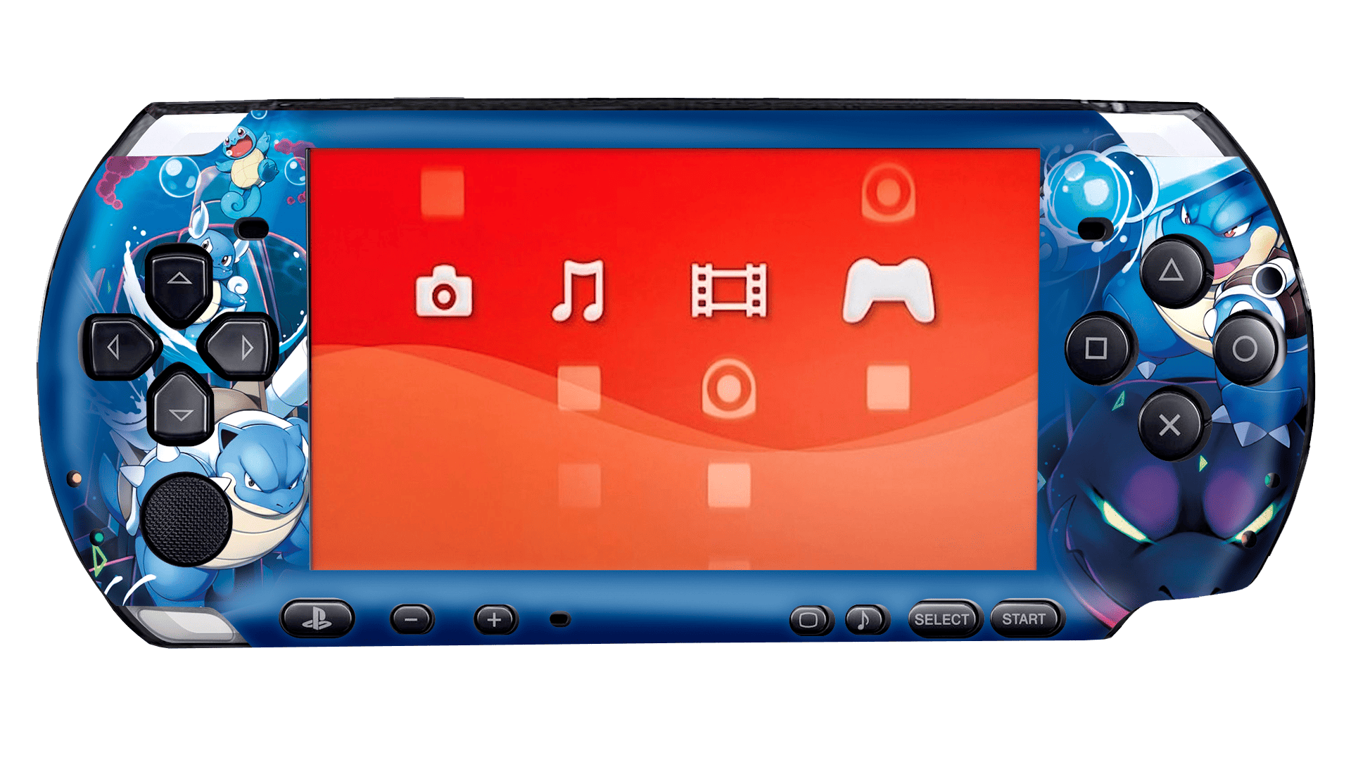 Pokemon Squirtle Skin Playstation Portable (PSP)