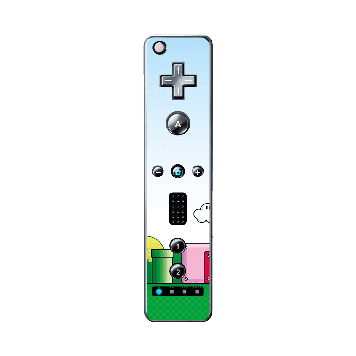 Mario Bros World Nintendo Wii Skin