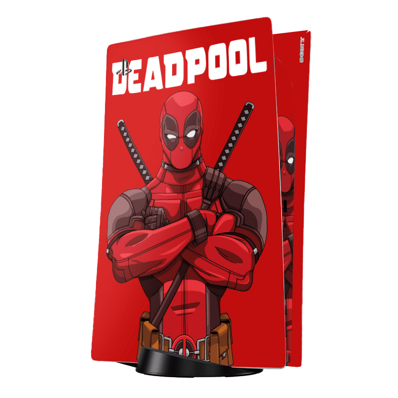 Deadpool Skin Playstation 5 Fat Xonebrand