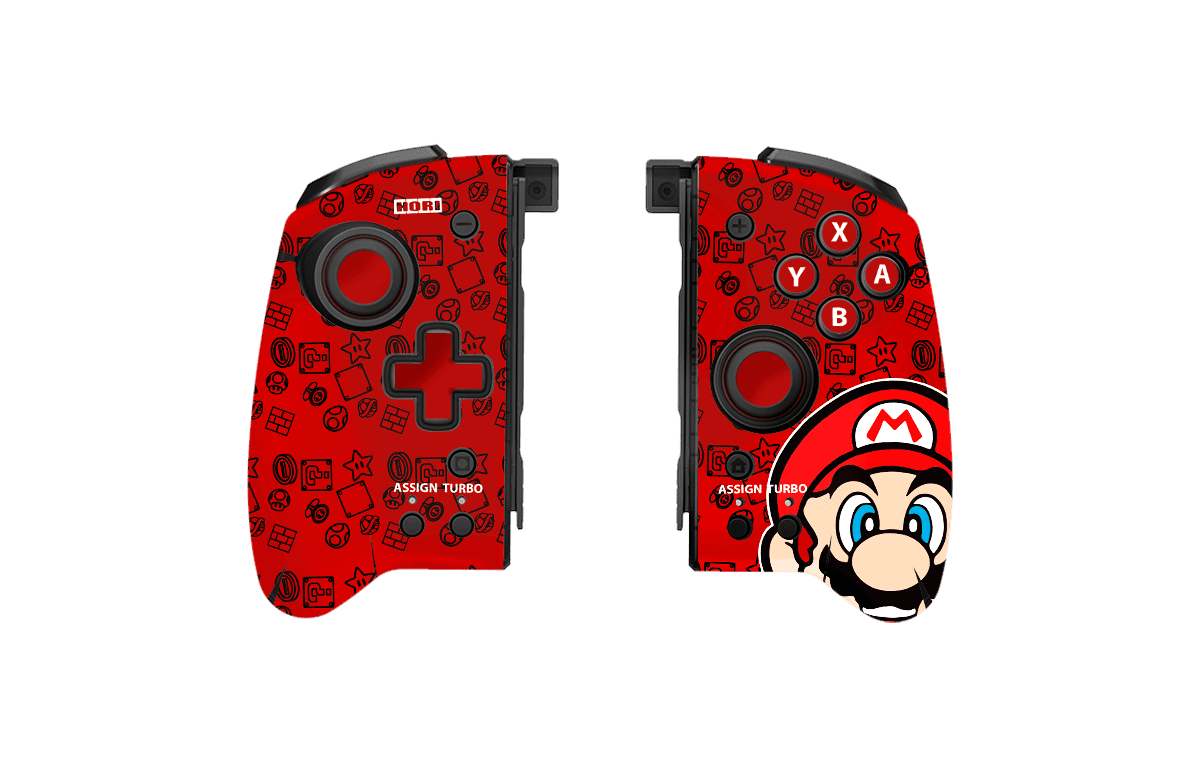 Super Mario Bros Nintendo Switch Hori Split Pad Pro Skin Xonebrand