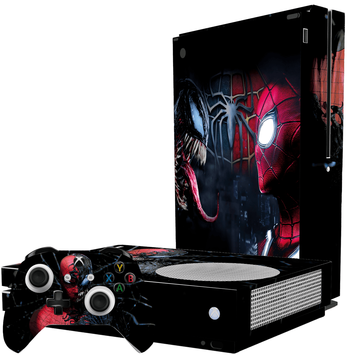 Venom vs Spiderman Skin Xbox One S Xonebrand