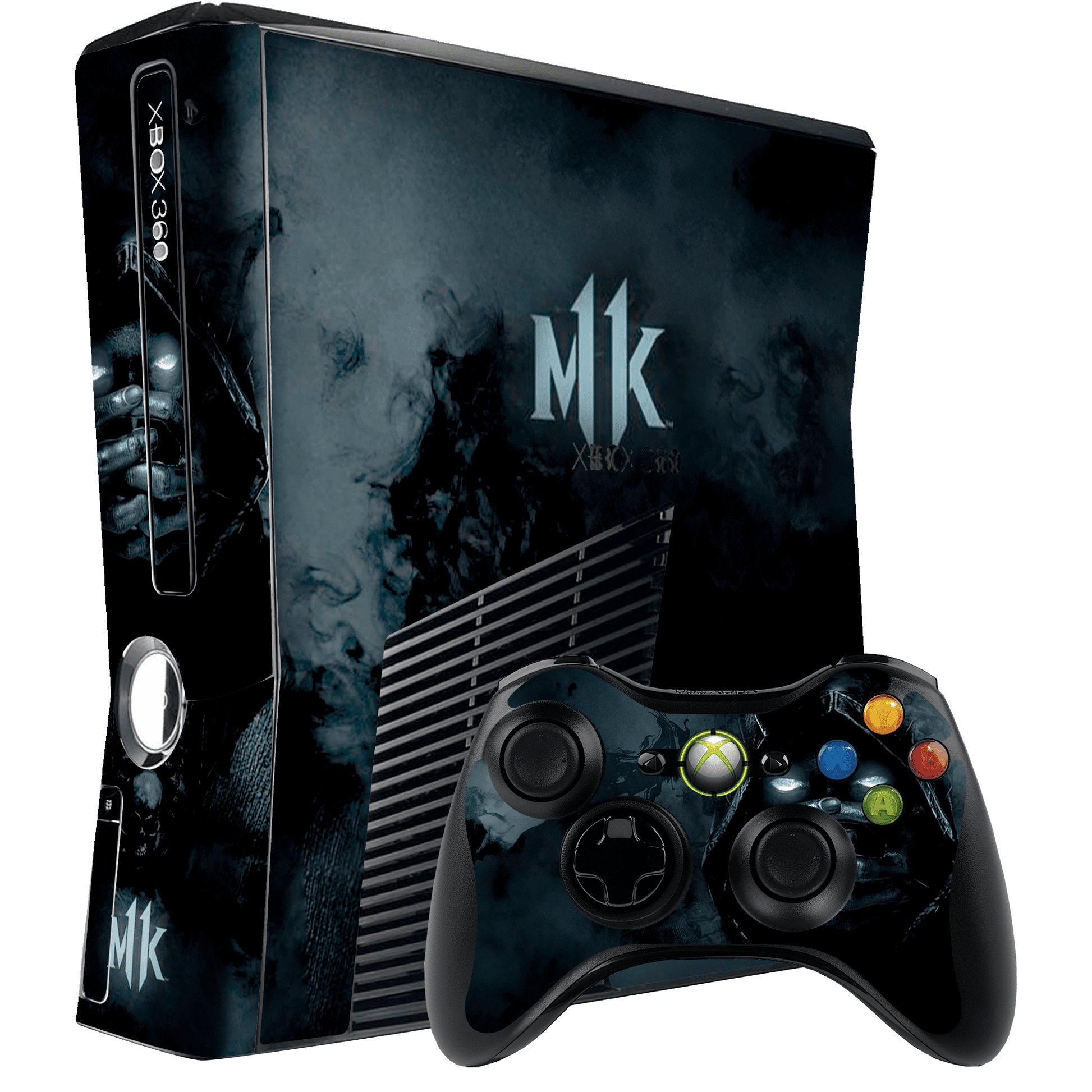 Mortal Kombat Scorpion Skin Xbox 360 Slim