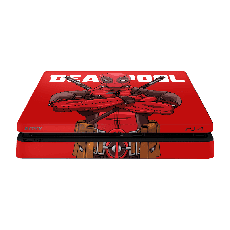 Deadpool Skin Playstation 4 Slim