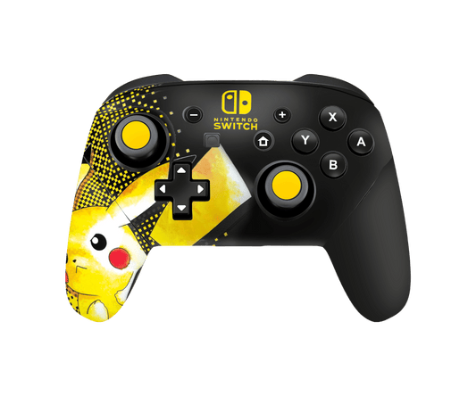 Pokemon Pikachu Skin Nintendo Switch Pro Controller Xonebrand