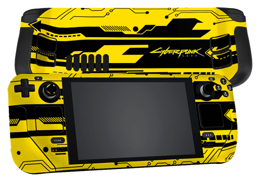 Cyberpunk Steam Deck Handheld Gaming Computer Skin