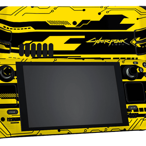 Cyberpunk Steam Deck Handheld Gaming Computer Skin