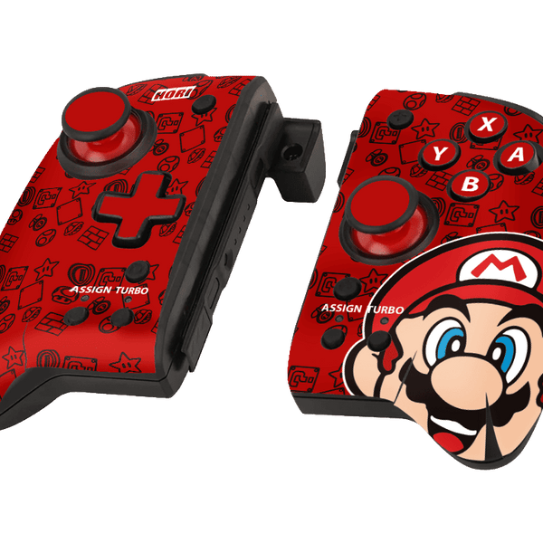 Super Mario Bros Nintendo Switch Hori Split Pad Pro Skin Xonebrand