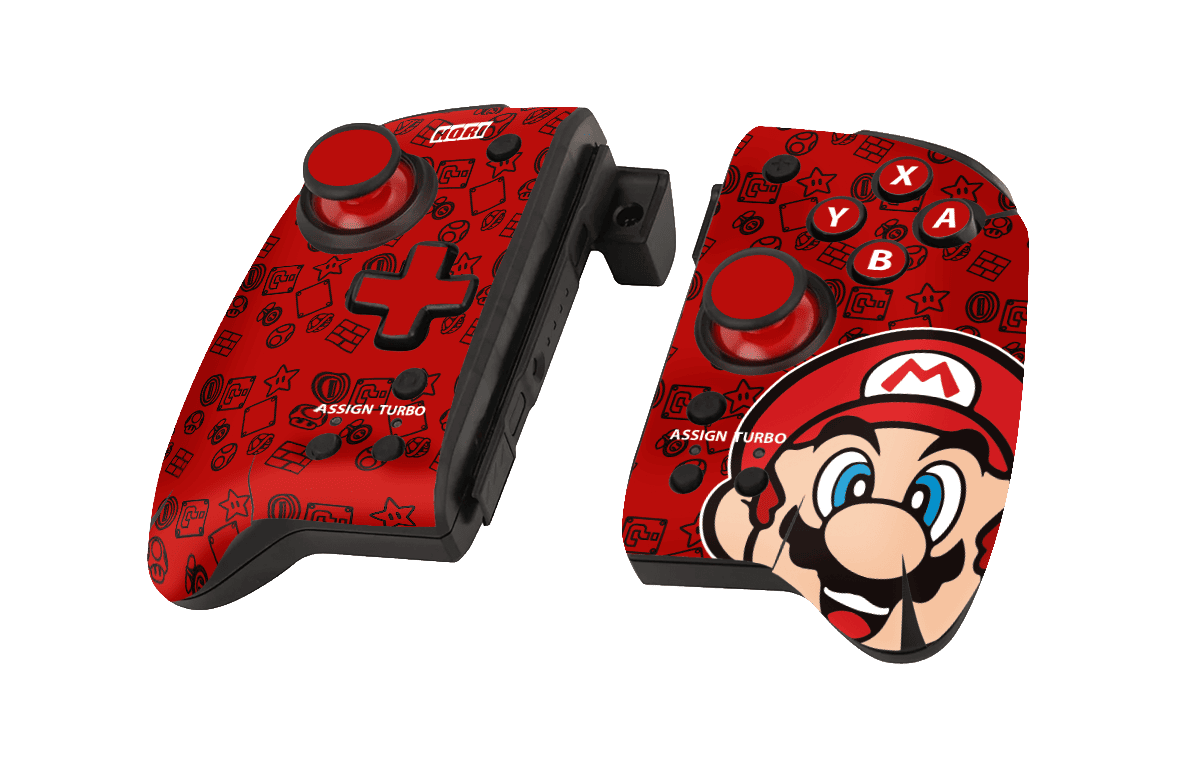 Super Mario Bros Nintendo Switch Hori Split Pad Pro Skin Xonebrand