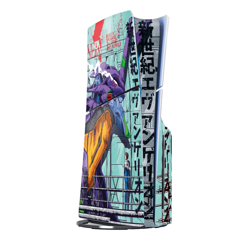 Evangelion PS5 Slim Bundle Skin