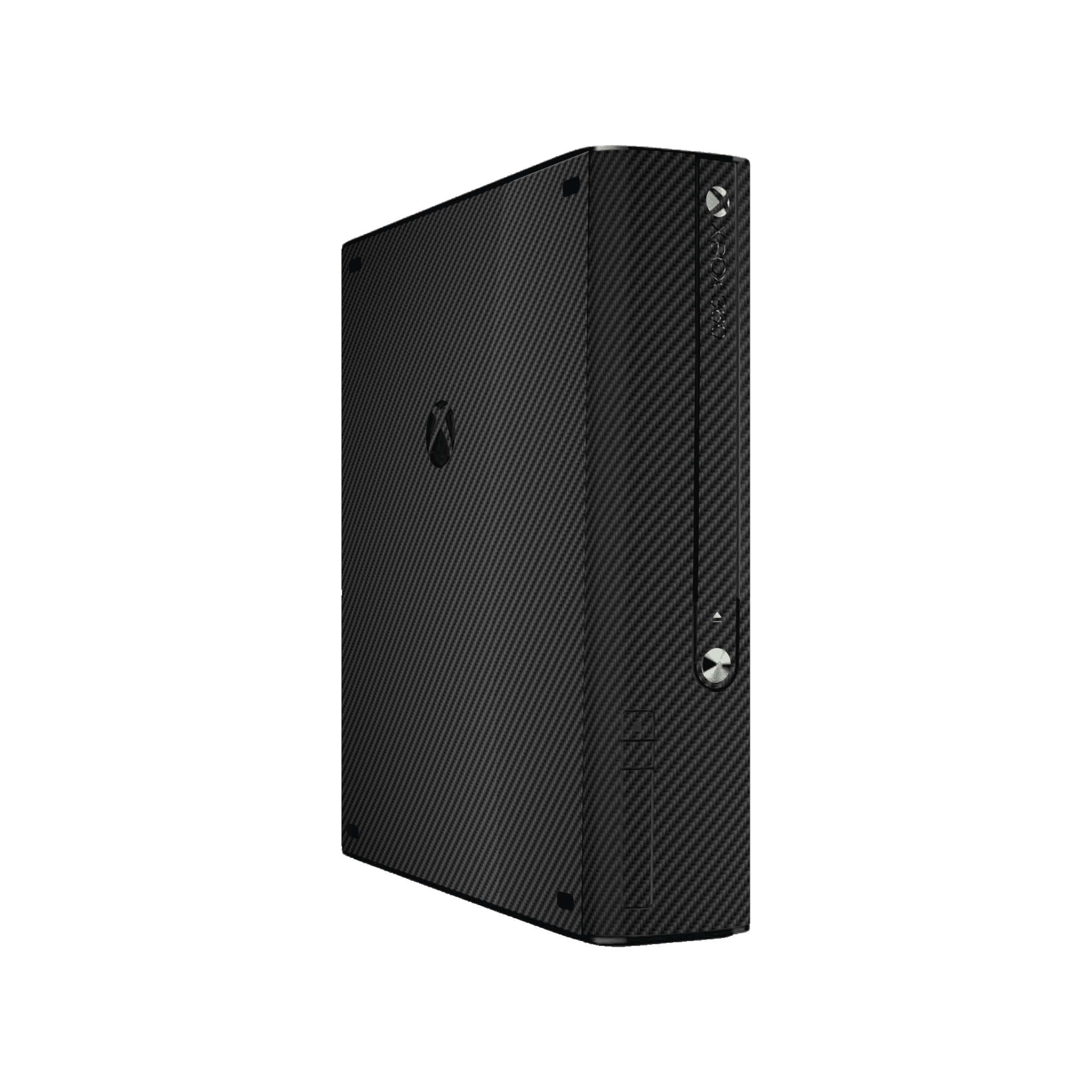 Fibra Carbono Negro Skin Xbox 360 E Xonebrand