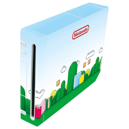 Mario Bros World Nintendo Wii Skin