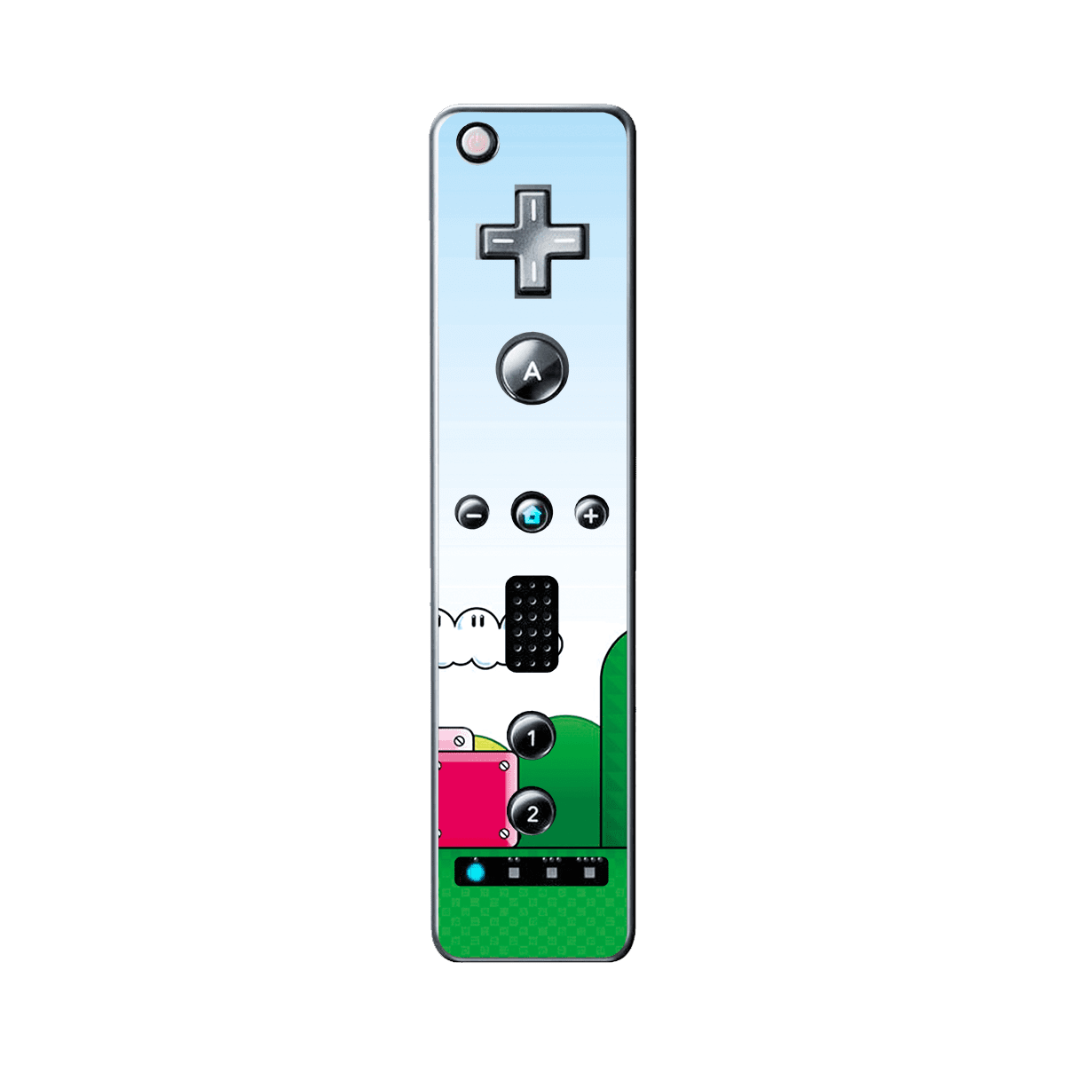 Mario Bros World Nintendo Wii Skin