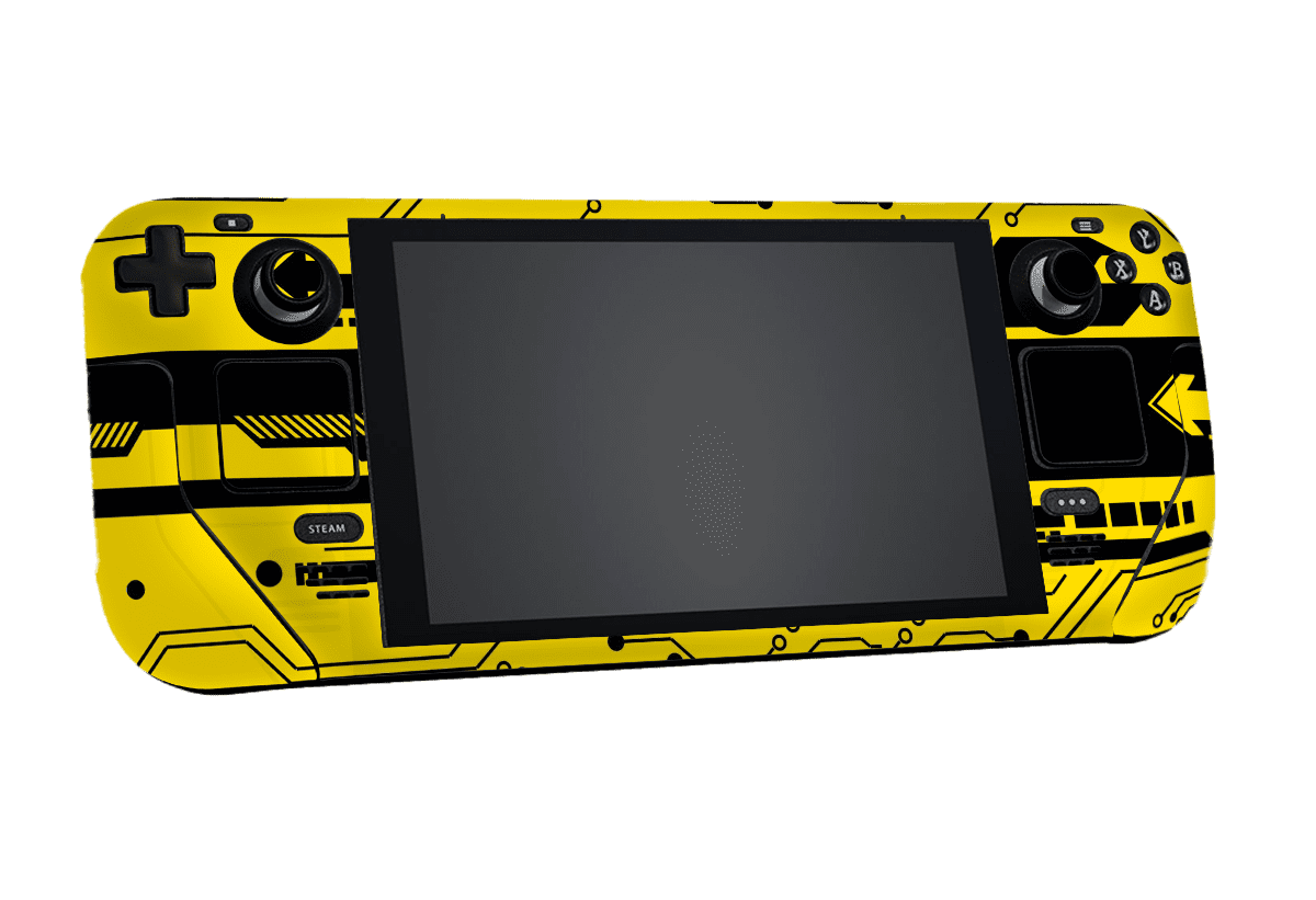 Cyberpunk Steam Deck Handheld Gaming Computer Skin