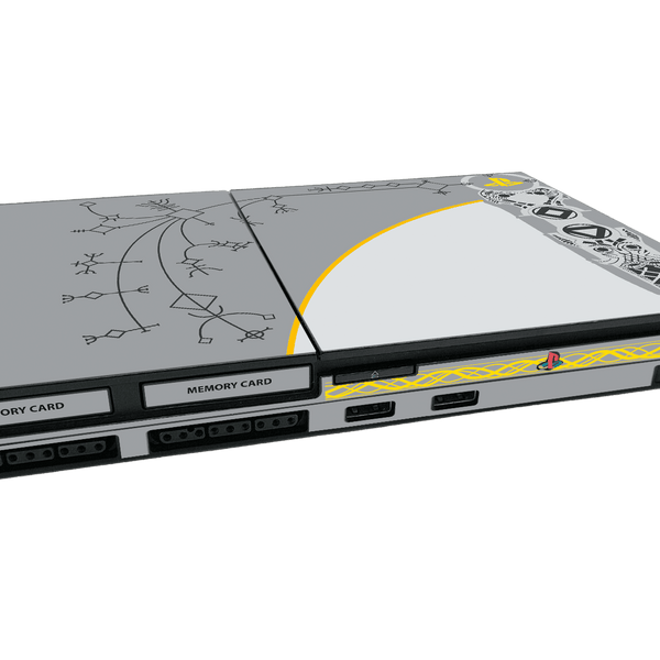 God of War Skin Playstation 2 Slim
