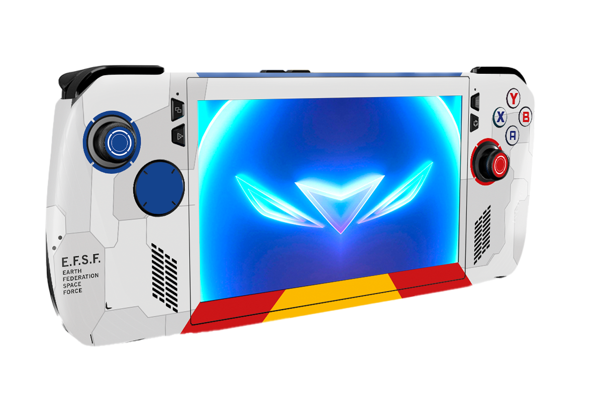 Gundam Asus Rog Ally X Handheld Gaming Computer Skin