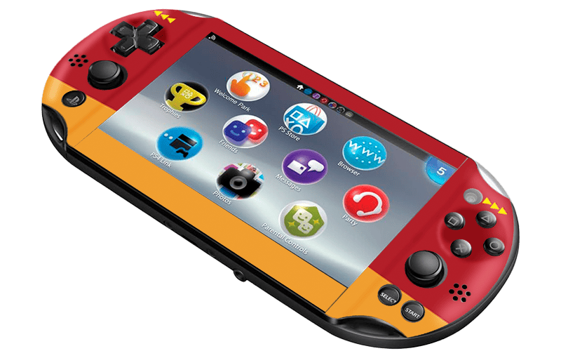 Evangelion eva 02 Skin Playstation Portable PSVita Slim Xonebrand