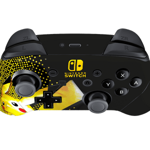 Pokemon Pikachu Nintendo Switch Pro Control Skin