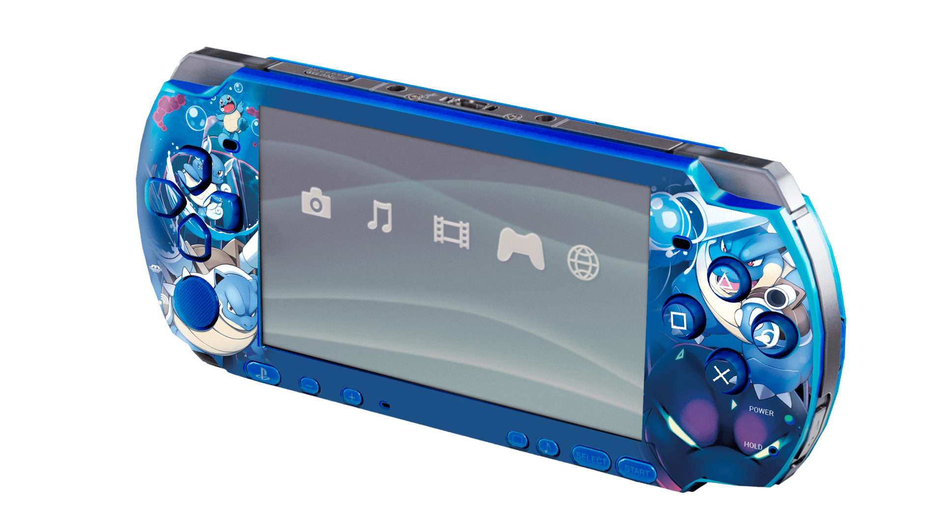 Pokemon Squirtle Skin Playstation Portable (PSP) Xonebrand