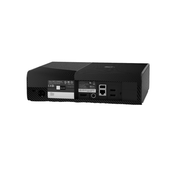 Carbon Fiber Black Skin Xbox 360 E