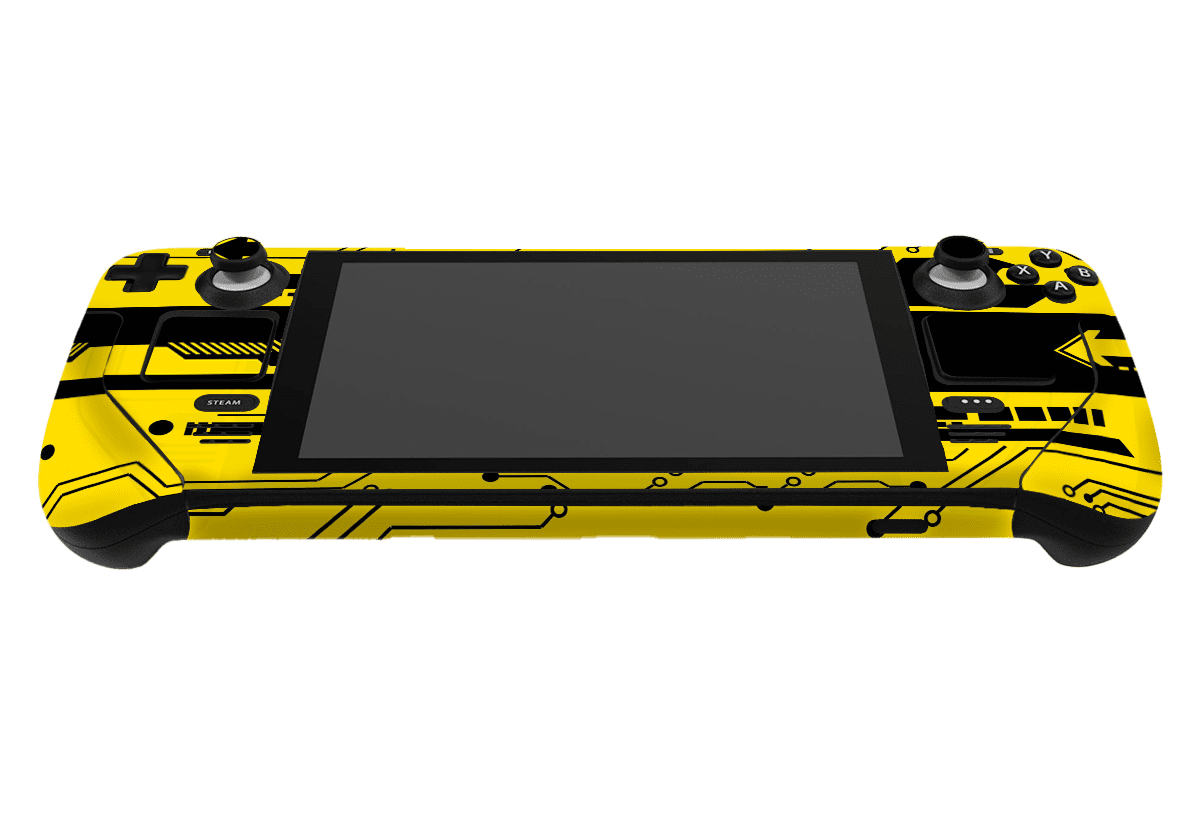 Cyberpunk Steam Deck Handheld Gaming Computer Skin