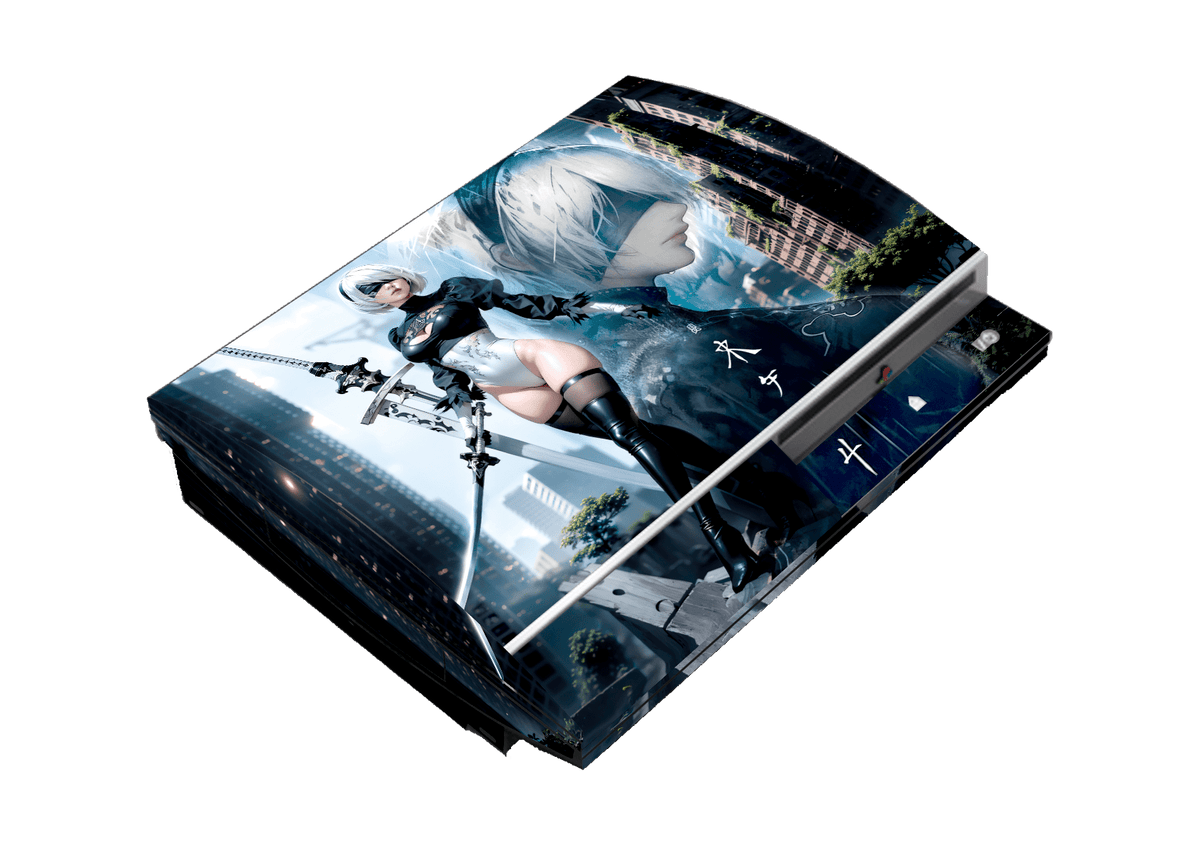 Nier Automata Skin Playstation 3 Fat Xonebrand