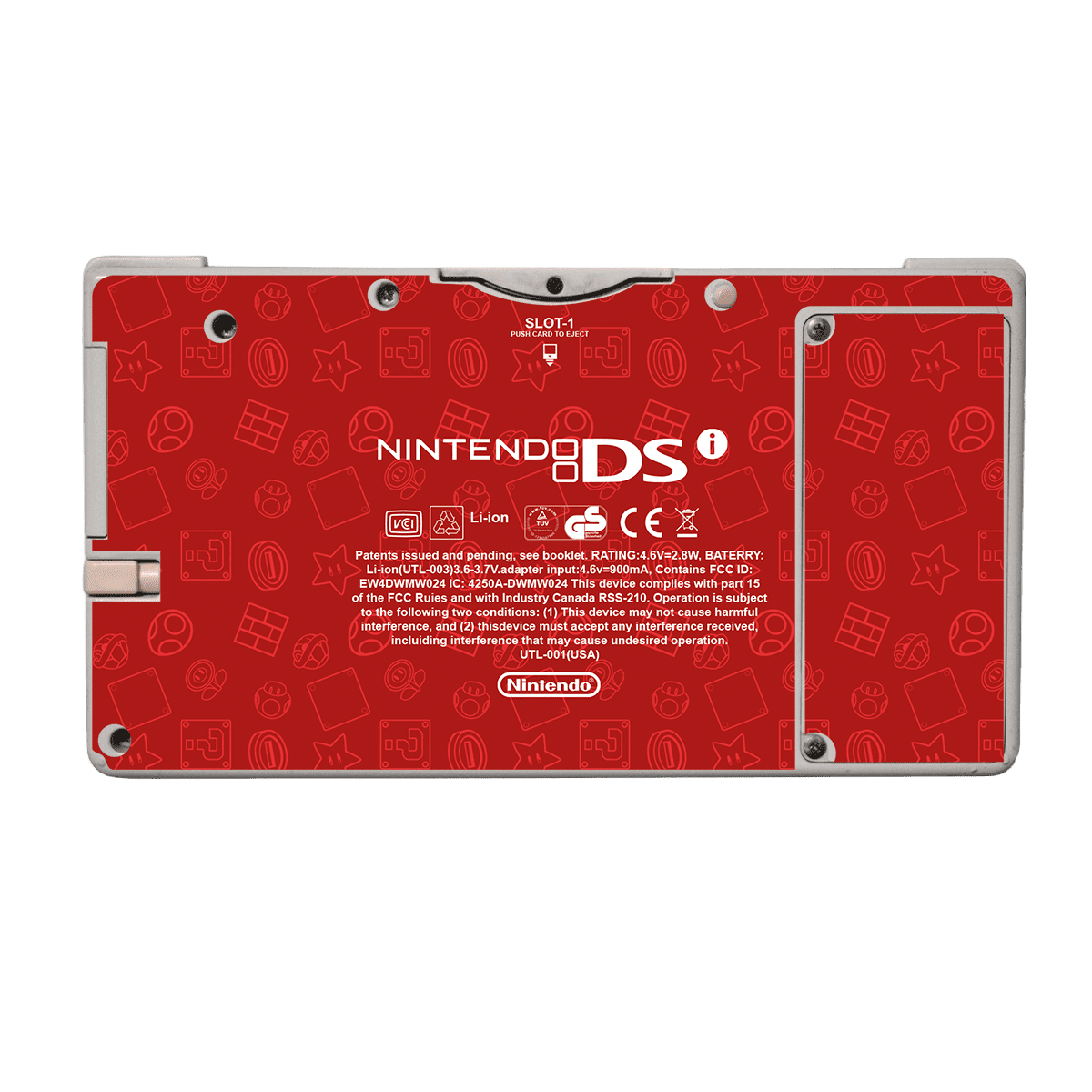 Mario Bros Skin Nintendo DSi (2008) Xonebrand