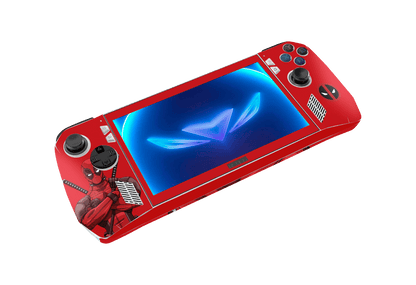 Deadpool Asus Rog Ally Handheld Gaming Computer Skin