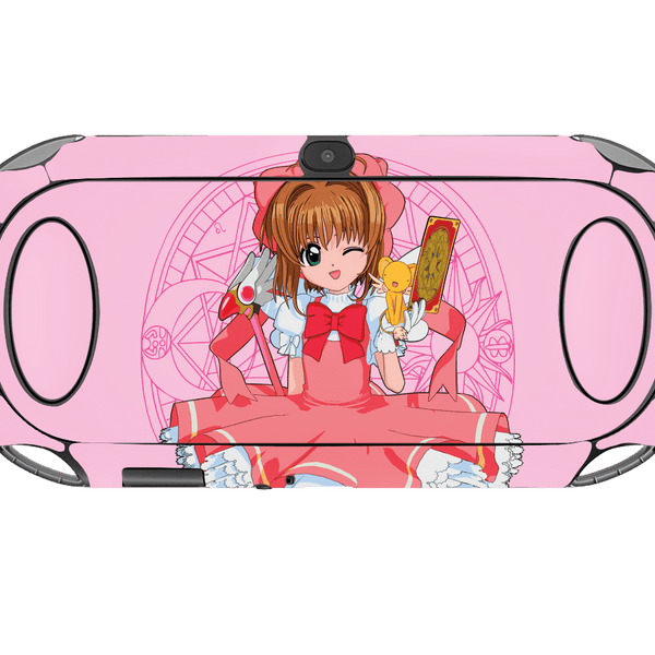 Sakura Card Skin Playstation Portable PSVita Fat