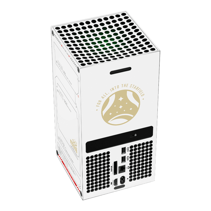 Starfield Edition Xbox Series X Skin Xonebrand